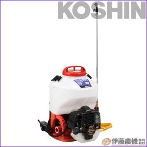 工進（KOSHIN） 背負い式エンジン動噴 10L 2サイクル カスケード式