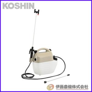 工進（KOSHIN） 蓄圧式噴霧器 ミスターオート 4L 延長パイプ HS