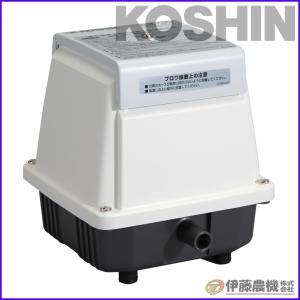 工進（KOSHIN） 浄化槽ブロワポンプ 風量80L AK-80D 【KOSHIN/浄化槽