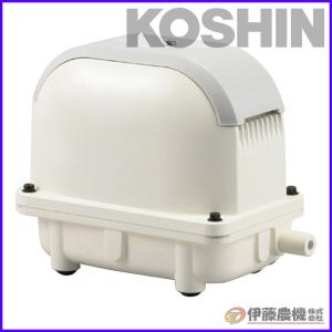 工進（KOSHIN） 浄化槽ブロワポンプ 風量100L AK-100 【KOSHIN