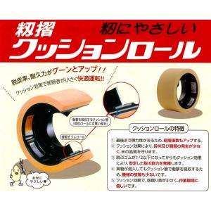 もみすりロール　統合中40 未使用品　２個セット　新興工業　クッションロール 籾摺りクッションロール 統合中40 1台分(2個セット)【新興工業/籾すり
