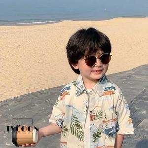 半袖 シャツ キッズ アロハシャツ 子供服 T...の詳細画像1