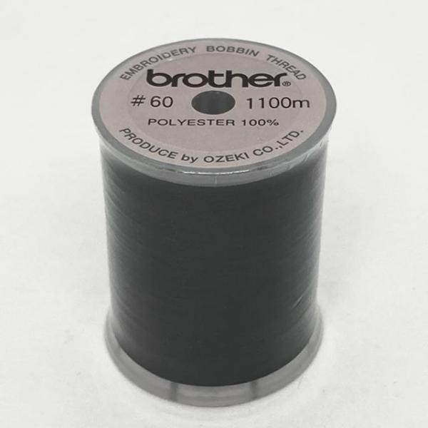 刺しゅう用下糸　ブラザー工業　EBT-CEBNJ　黒　（1100ｍ巻）