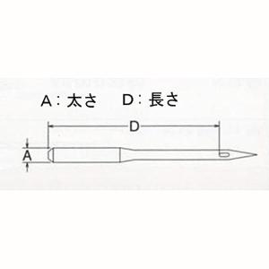 オルガン 家庭用ミシン針 HA×1SP ニット...の詳細画像2