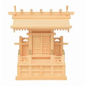 神棚 お供え 設置 方角 お札 購入  一社 ひのき 【 神棚 】 鹿屋野一社｜its-japan