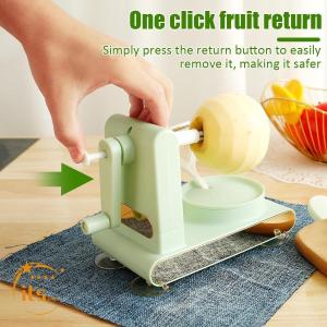 りんご皮むき器回転式 皮剥器 果物 アップル ...の詳細画像4