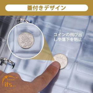 コインアルバム コイン収納 360枚収納可能 ...の詳細画像3