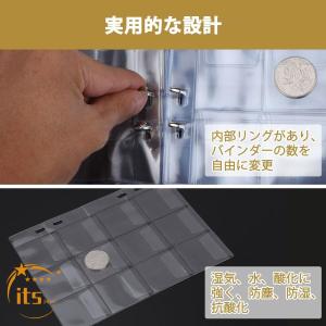 コインアルバム コイン収納 360枚収納可能 ...の詳細画像4