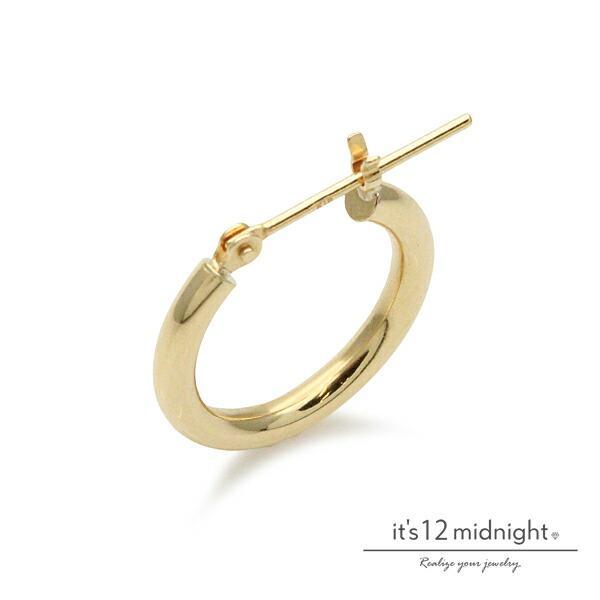 it's 12 midnight イッツ トゥエルヴ ミッドナイト K18 Gold Hoop Pi...