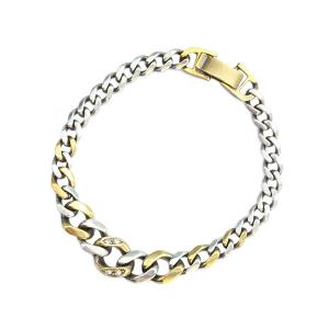 アンプ ジャパン amp japan  Gradation Cavalry Chain Bracelet Narrow 17AO-406 チェーンブレスレット シルバー｜アクセサリー its 12 midnight