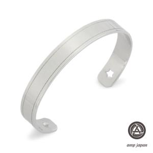 アンプ ジャパン amp japan Cut Star Bangle HYS-300 カット アウト スター バングル ブレスレット 星 正規品 シンプル メンズ レディース