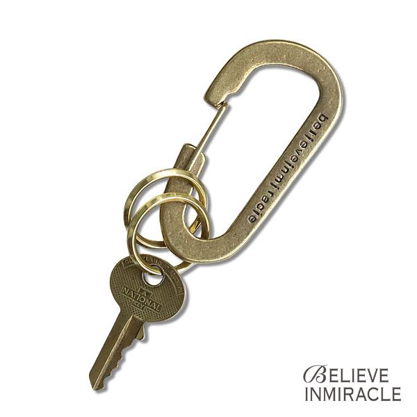 BELIEVEINMIRACLE ビリーブインミラクル CARABINER KEYHOLDER ( ...