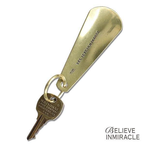 BELIEVEINMIRACLE ビリーブインミラクル SHOEHORN KEYHOLDER シュー...