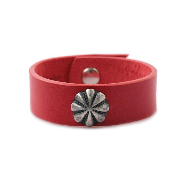 Button Works ボタンワークス Concho Bracelet Red / コンチョ ブレ...