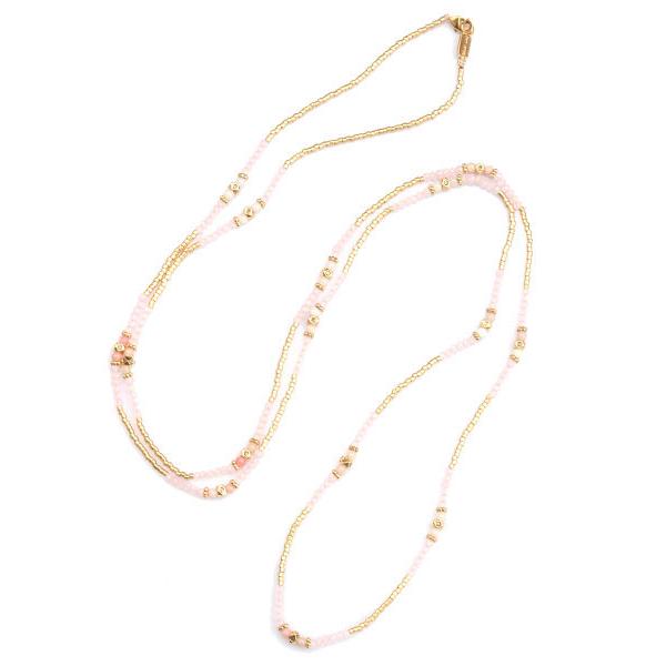 Chan Luu チャンルー PINK MIX LAYERING NECKLACE NGZ-1083...