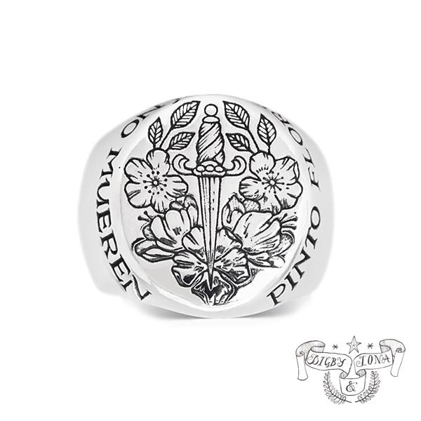 Digby &amp; Iona ディグビー アンド アイオナ Kahlo Signet Ring シグネッ...