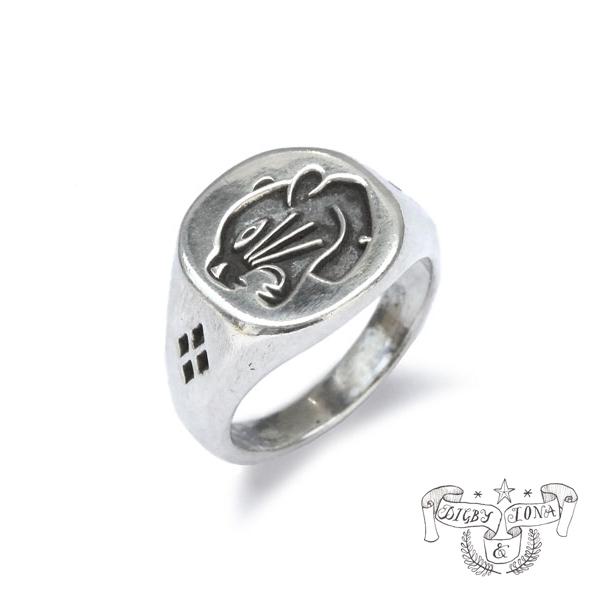 Digby &amp; Iona ディグビー アンド アイオナ Panther Signet Ring パン...