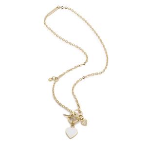GUCCI（グッチ） ネックレス ヘキサゴン プレート ペンダント シルバー