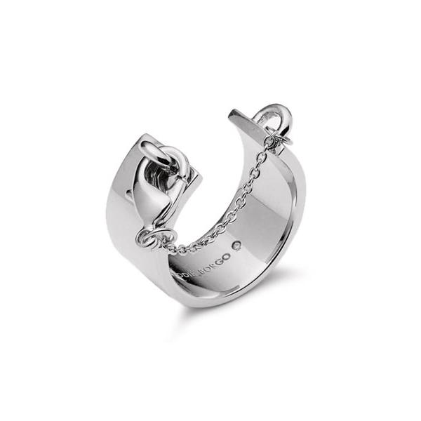 Eddie Borgo エディボルゴ Safety Chain RIng (SILVER) セーフテ...