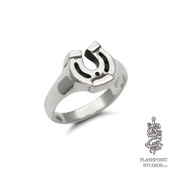 Flash Point フラッシュポイント SMALL HORSESHOE RING / スモール ...