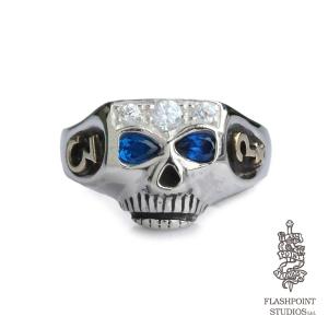 FLASH POINT（フラッシュポイント） JIM SKULL RING JOHNNY DEPP PLAIN