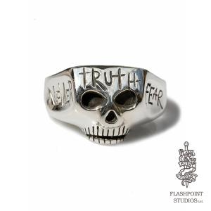 FLASH POINT（フラッシュポイント） XL JIM SKULL RING ジムスカル