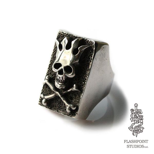 Flash Point フラッシュポイント JAM RING ジャムリング 指輪 スカル ドクロ 骸...