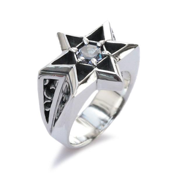 FUNKOUTS ファンクアウツ Hexagram Ring / ヘキサグラム リング 正規品 スタ...