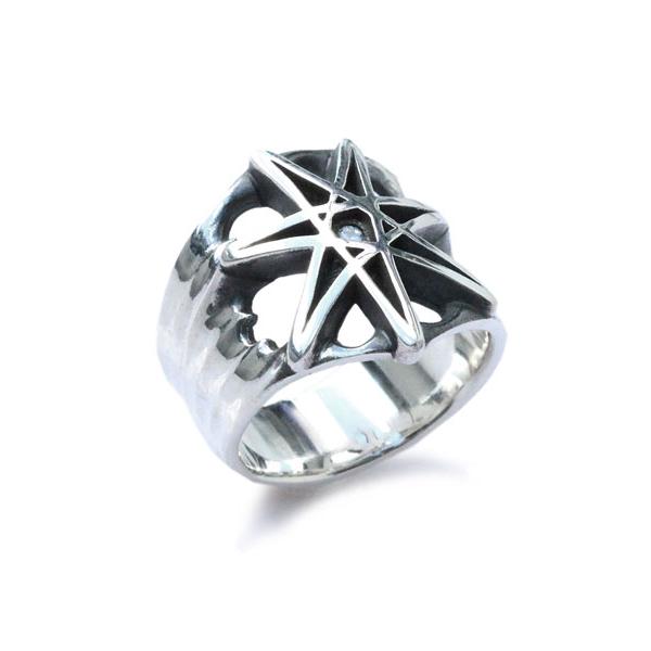 FUNKOUTS ファンクアウツ Seven Pointed Star Ring セブン ポインテッ...