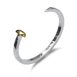 Harvey Mace ハービーメイス Silver & 12K Gold Filled フェザー
