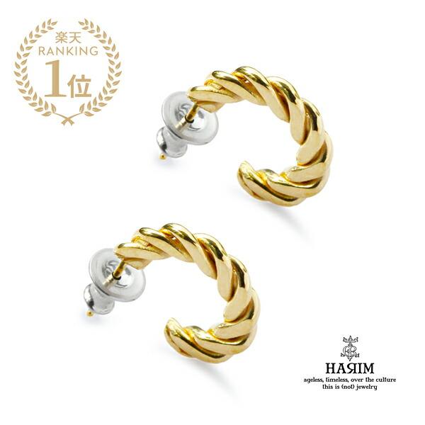 HARIM ハリム press pierce K18coat ( 2個セット ) HRA042GP ...