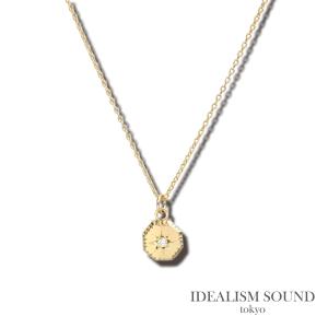 idealism sound ゴールド 十字架ペンダント ネックレス idealism sound（イデアリズムサウンド） Silver × Gold セパレート