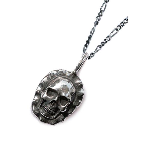 Lee Downey リーダウニー Skull Necklace (Silver) / スカル ネッ...