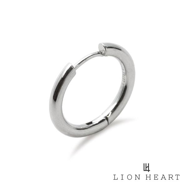 ライオンハート LION HEART プレーンフープピアス / サージカルステンレス ( Lサイズ ...