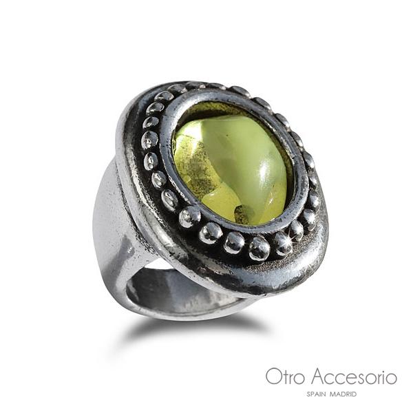 Otro Accesorio オトロ アクセソリオ YELLOW MOSAIC RING イエロー ...