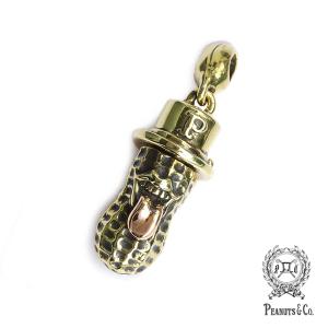 PEANUTS&CO. ピーナッツカンパニー Extra Large Bero Peanuts (Brass × Copper) / エクストララージベロ ネックレス ペンダント｜its12midnight