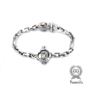 PEANUTS&CO. ピーナッツカンパニー BEROPEANUTS THIN BRACELET / ベロピーナッツシンブレスレット K10ゴールド 金 シルバー925 プレゼント