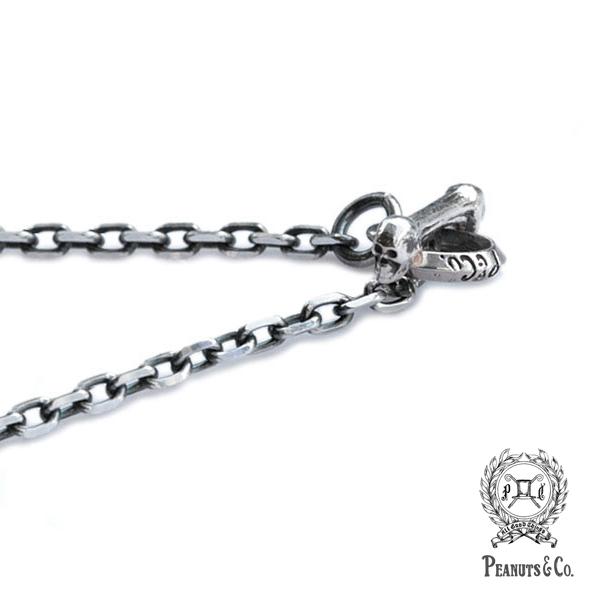 PEANUTS&amp;CO. ピーナッツカンパニー SKULL HOOK CHAIN Square Typ...