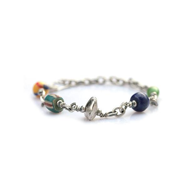 SunKu サンク 39 MIX Chain &amp; Beads Bracelet / SK-027-M...