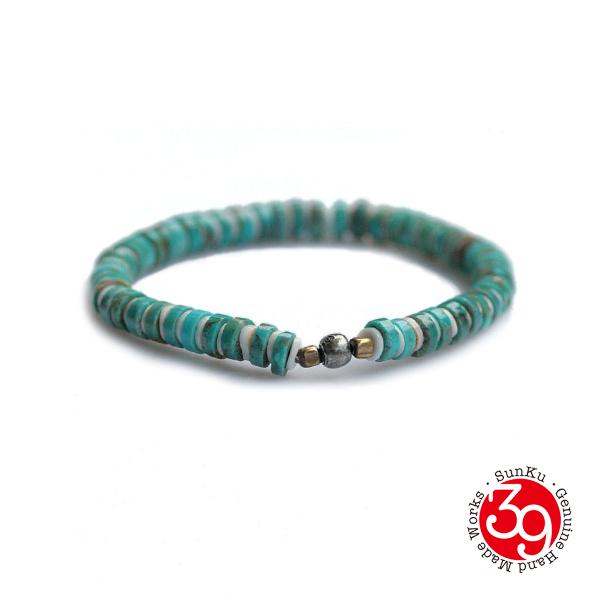 SunKu サンク 39 Heishi Turquoise Bracelet [ SK-049 ] ...