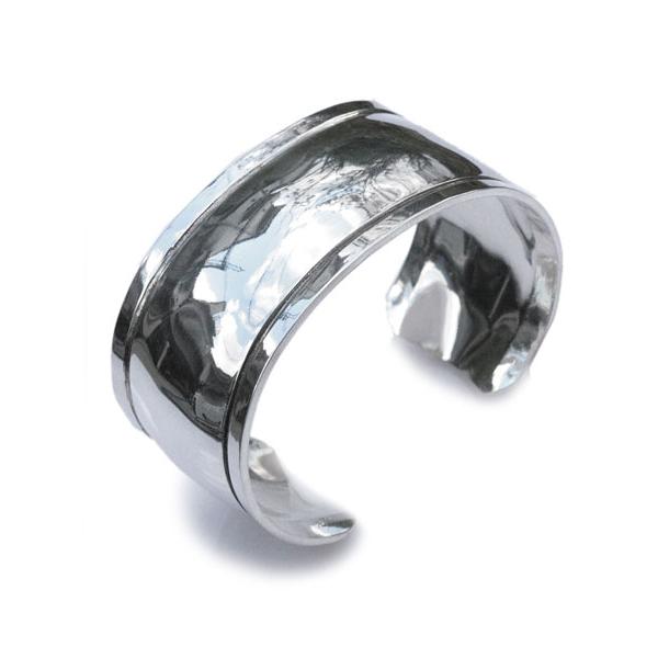 SunKu サンク 39 REPOUSSE WIDE BANGLE "L" ワイド バングル / S...