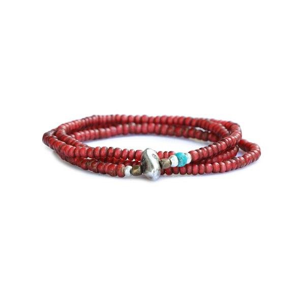 SunKu サンク 39 Antique beads necklace&amp;bracelet アンティー...