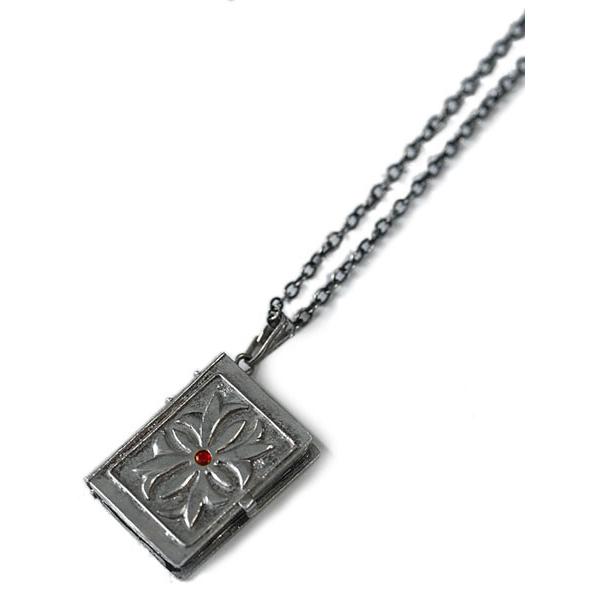 Tiny タイニー 本 ネックレス 正規品 ブック ペンダントトップ 小物入れ シルバー 銀 プレゼ...