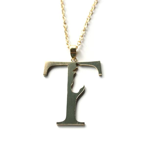 Tiny tail タイニーテイル T×ウマ ネックレス 正規品 イニシャル 馬 ホース アルファベ...