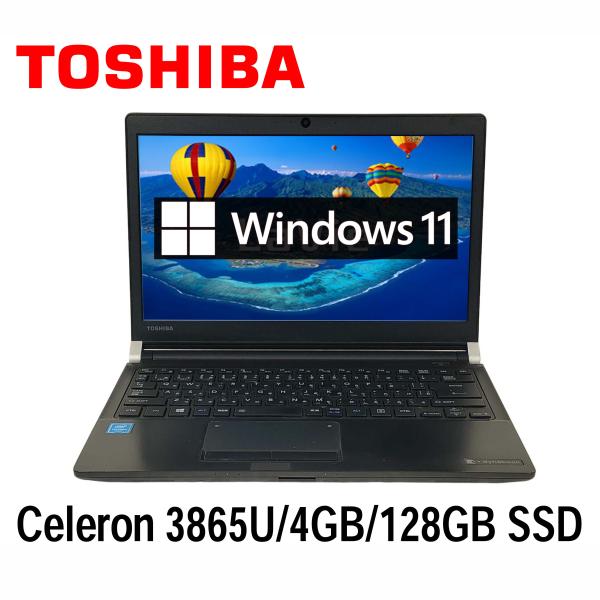 東芝 dynabook P1-R3JP-EB 13.3型 Celeron 3865U/4GB/128...
