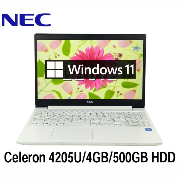 NEC LAVIE NS150/N 15.6型 Celeron 4205U/4GB/500GB HD...