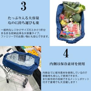 エコかる レジカゴバッグ エコバッグ A.L....の詳細画像2