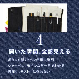 ラダイト デニム ベンディペンケース エッセン...の詳細画像5