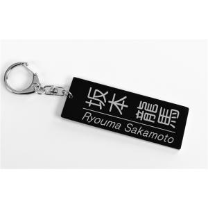 ゴルフ ネームプレート 二列名入れ ネームタグ　両面 レーザー刻印 アルミ合金 送料無料