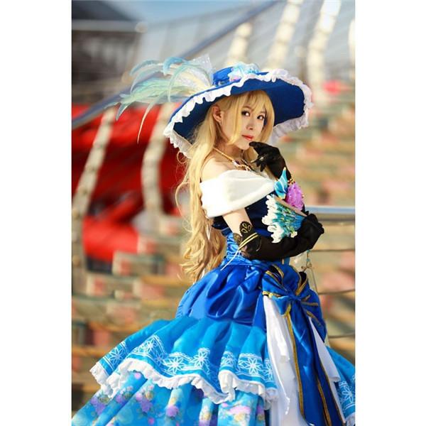 絢瀬絵里 舞踏会編 覚醒 スクフェス 宮廷服ドレス コスプレ 衣装 Love Live ラブライブ ...